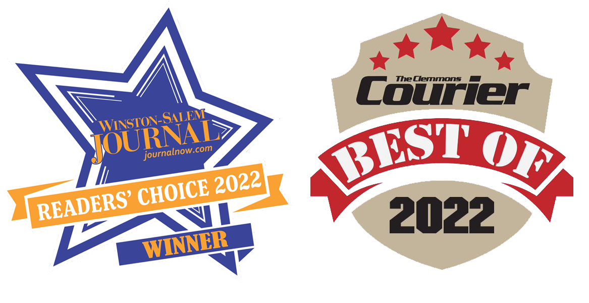 Best of 2022 Logos best roofing company Clemmons and Winston-Salem